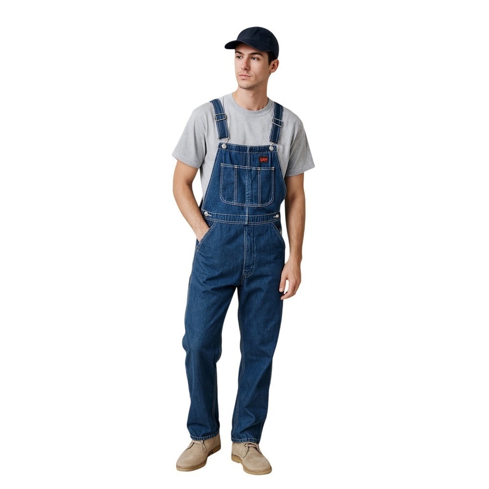Levi's Men's Denim Overalls Size Small Blue Jean Bib Workwear 100% Cotton Farm